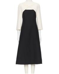 Valentino - Bow Detailed Long-Sleeved Dress - Lyst