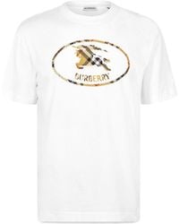 Burberry - T-Shirt - Lyst