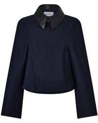Givenchy - Cropped Tailored Jacket - Lyst