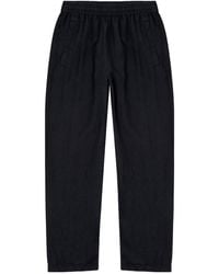 DIESEL - Linen-Blend Pants - Lyst