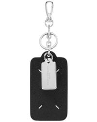 Maison Margiela - Logo-Printed Duo-Tag Keyring-Cardholder - Lyst