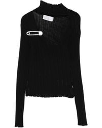 GIUSEPPE DI MORABITO - Cut-Out Knitted Jumper - Lyst