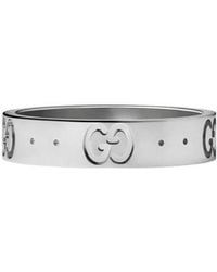 Gucci - Icon Thin 18K Ring - Lyst