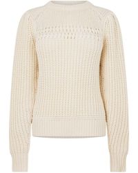 Isabel Marant - Cable Knit Jumper - Lyst