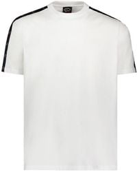 Paul & Shark - T-Shirt With Round Neck And Short Sleeves - Lyst