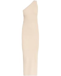 TOTEME - Totême One-Shoulder Ribbed Dress - Lyst
