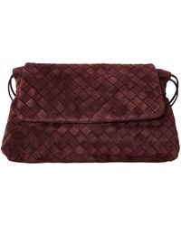 Bottega Veneta - Suede Mini Bag - Lyst