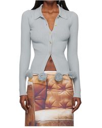 Conner Ives - Pom Pom Cardigan - Lyst