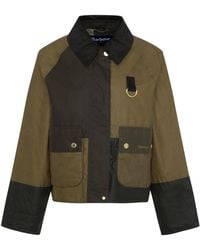 Barbour - Liza Waxed Short Jacket - Lyst