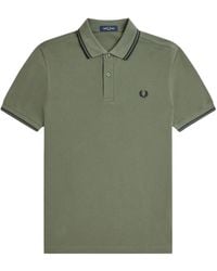 Fred Perry - Logo Polo Shirt - Lyst