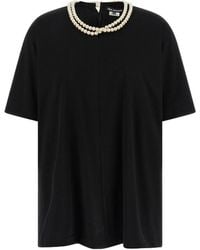 Junya Watanabe - Pearl Necklace T-Shirt - Lyst
