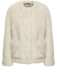 Gucci - Long Sleeved Collarless Jacket - Lyst
