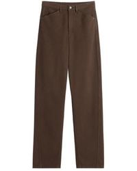 Lemaire - Five Pockets Twisted Pants - Lyst