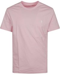 Ralph Lauren - Polo Logo Embroidered Crewneck T-Shirt - Lyst
