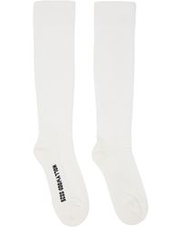 Rick Owens - Rib Knitted Socks - Lyst