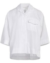 Sportmax - Fashion Solid Color Three-Quarter Sleeve Blouse - Lyst