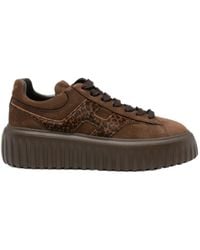 Hogan - Lace-Up Low-Top Casual Shoes - Lyst