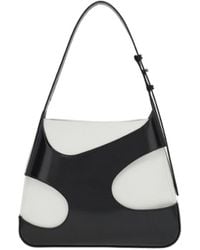 Ferragamo - Ferragamo Cut-Out Detailed Logo Debossed Shoulder Bag - Lyst