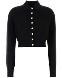 Sportmax - Cropped Button-Down Cardigan - Lyst
