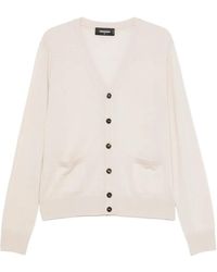 DSquared² - Buttoned Cardigan - Lyst