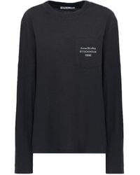 Acne Studios - Edden /S Organic Cotton Blend T-Shirt - Lyst