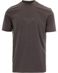 Emporio Armani - Crewneck Short-Sleeved T-Shirt - Lyst