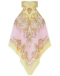 Versace - Spring Barocco Scarf Top Beachwear - Lyst