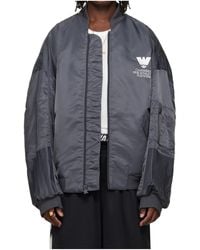 Willy Chavarria - X Adidas Originals Collaboration Stand Collar Bomber Jacket - Lyst
