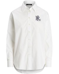Ralph Lauren - Solid Color Long Sleeve Shirt - Lyst