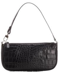 BY FAR - Imitation Crocodile Pattern Handbag - Lyst