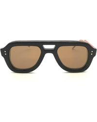 Thom Browne - Eyewear Aviator Frame Sunglasses - Lyst