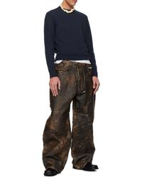 Acne Studios - Logo-Patch Crew-Neck Sweater - Lyst