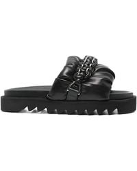 Toga - Chain-Detail Flat Sandals - Lyst