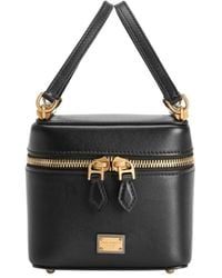 Dolce & Gabbana - Logo Plaque Zipped Handbag - Lyst
