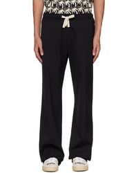 Palm Angels - Logo Embroidered Drawstring Pants - Lyst