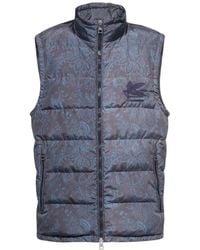 Etro - High-Neck Sleeveless Vest - Lyst