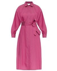 Max Mara - Lord Striped Midi Dress - Lyst