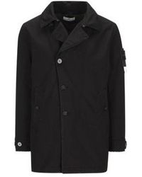 Stone Island - Logo Patch Padded Jacket - Lyst