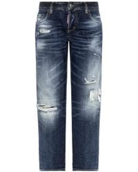 DSquared² - Jenna Ripped Jeans - Lyst