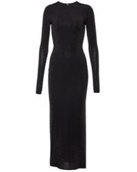 Alex Perry - Crystal-Embellished Jersey Maxi Dress - Lyst