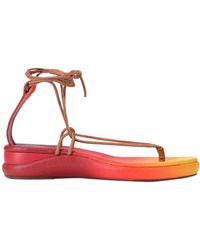 Chloé - Fashionable Multi-Color Strap Sandals - Lyst