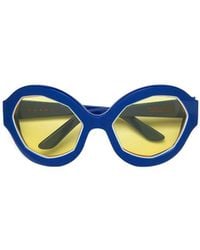 Marni - Logo Sunglasses - Lyst