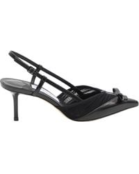 Jimmy Choo - Pointed-Toe High-Heeled Sandals - Lyst