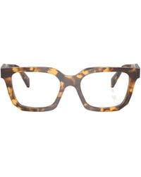 Prada - Eyewear Square Frame Glasses - Lyst