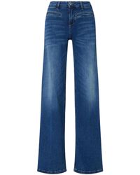 Liu Jo - Stonewash Flare Jeans - Lyst