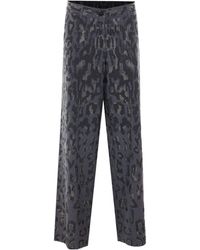 Pinko - Jeep Embellished Straight-Leg Pants - Lyst