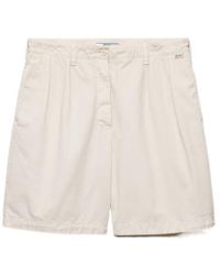 Prada - Old Gabardine Bermudas - Lyst