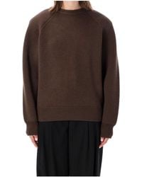 Frankie Shop - Lina Padded Knitted Sweater - Lyst