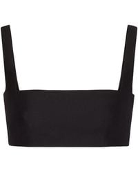 Valentino - Square-Neck Top - Lyst