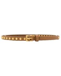 Prada - Stud Detail Belt - Lyst